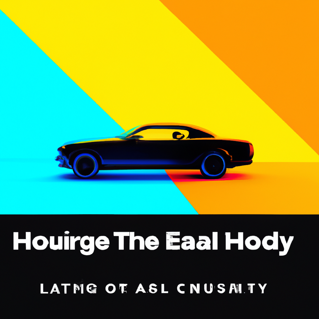 Gallery image: retro-modern coupe with neon trim