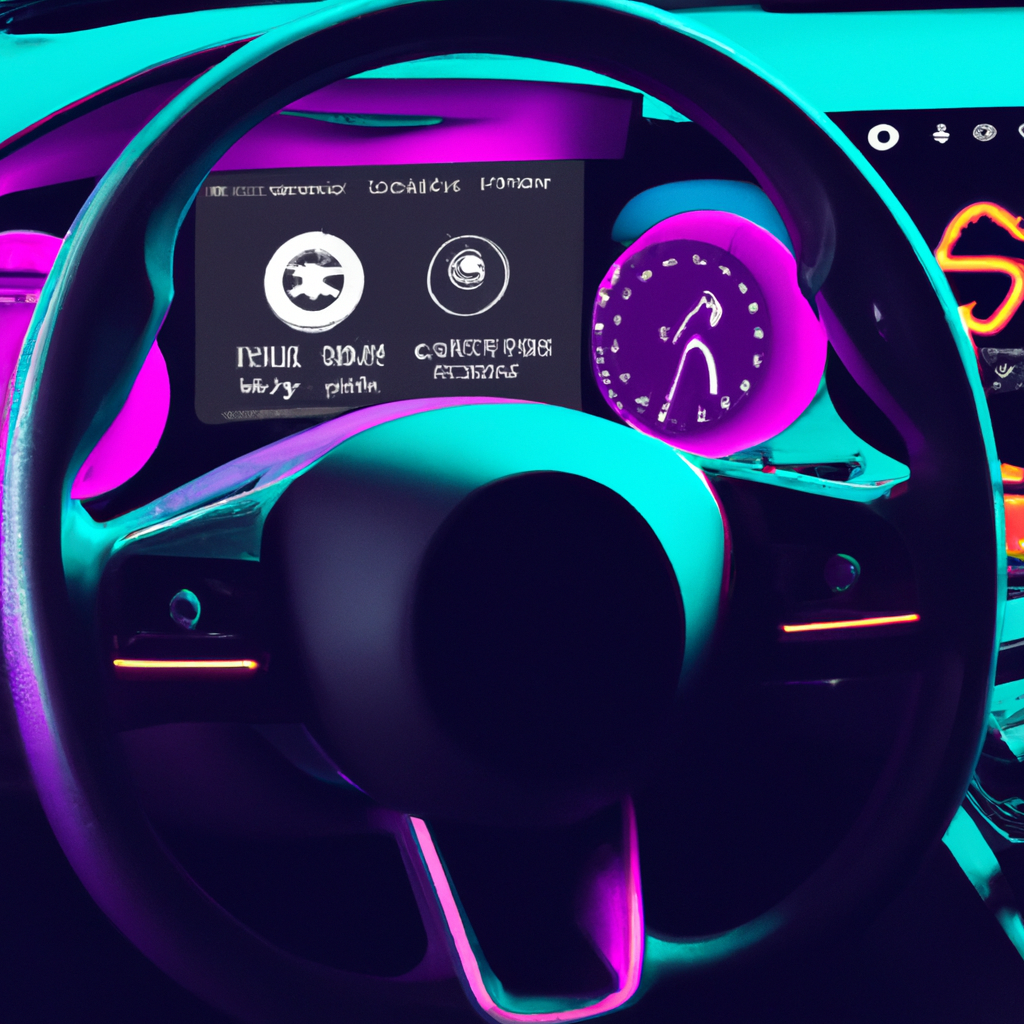 Gallery image: cockpit with HUD badges and tactile controls